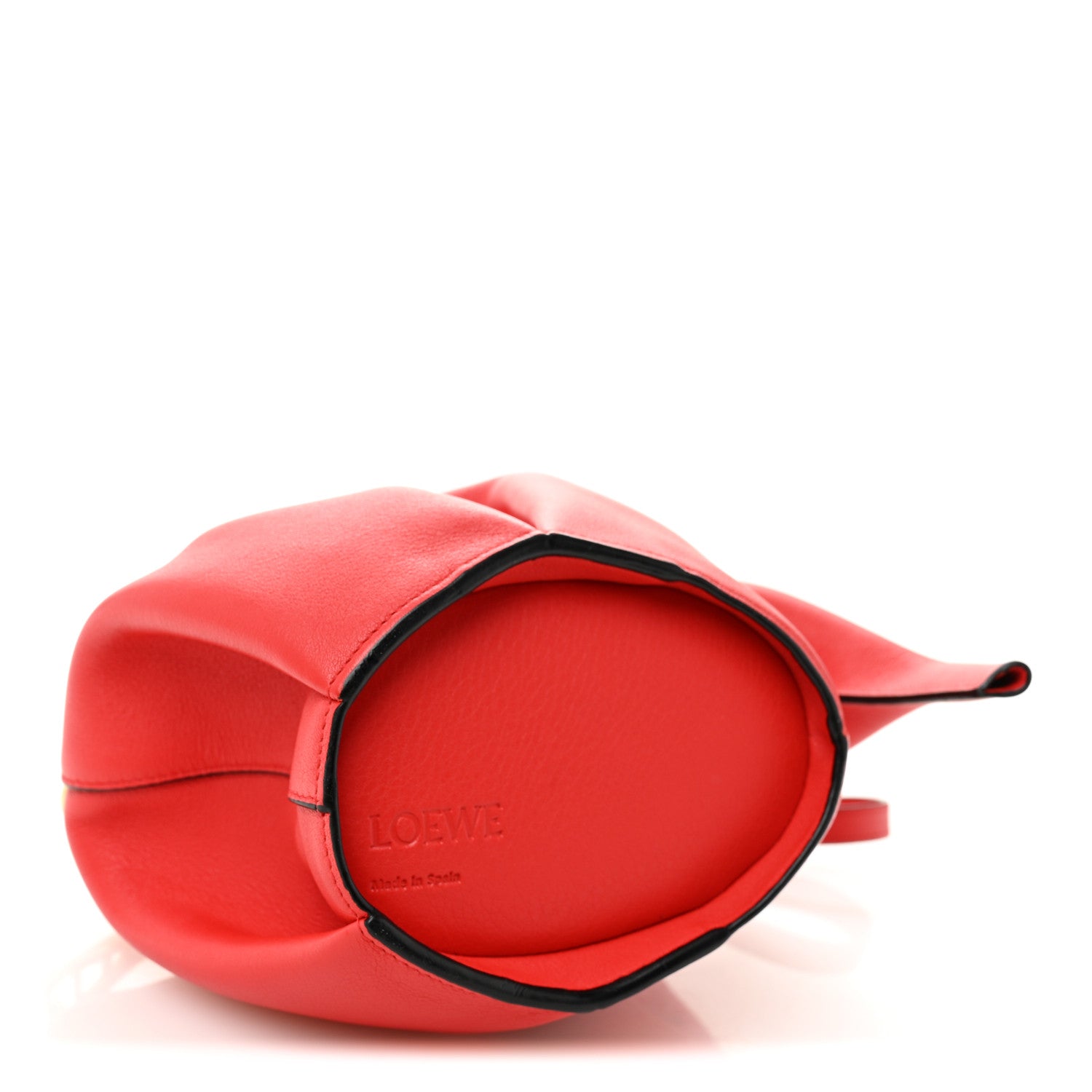 Calfskin Mini Elephant Crossbody Bag Scarlet Red