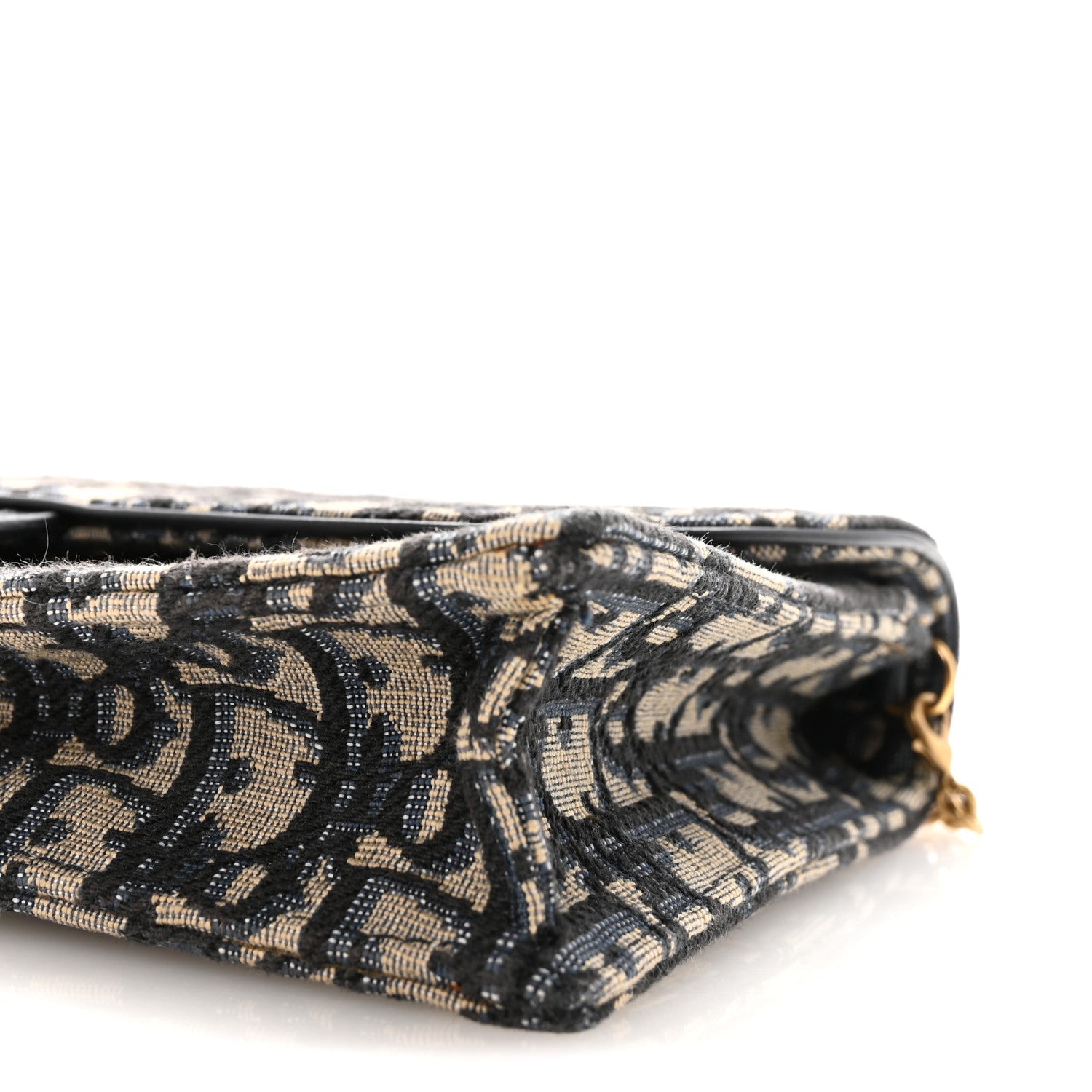 Oblique Saddle Chain Pouch Blue