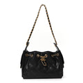 Caviar Quilted Mini Chanel 25 Handbag Black