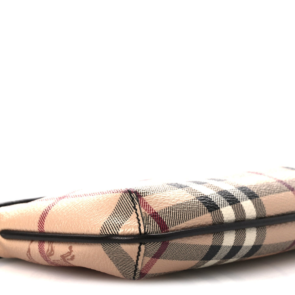 Haymarket Check Clara Pochette Chocolate