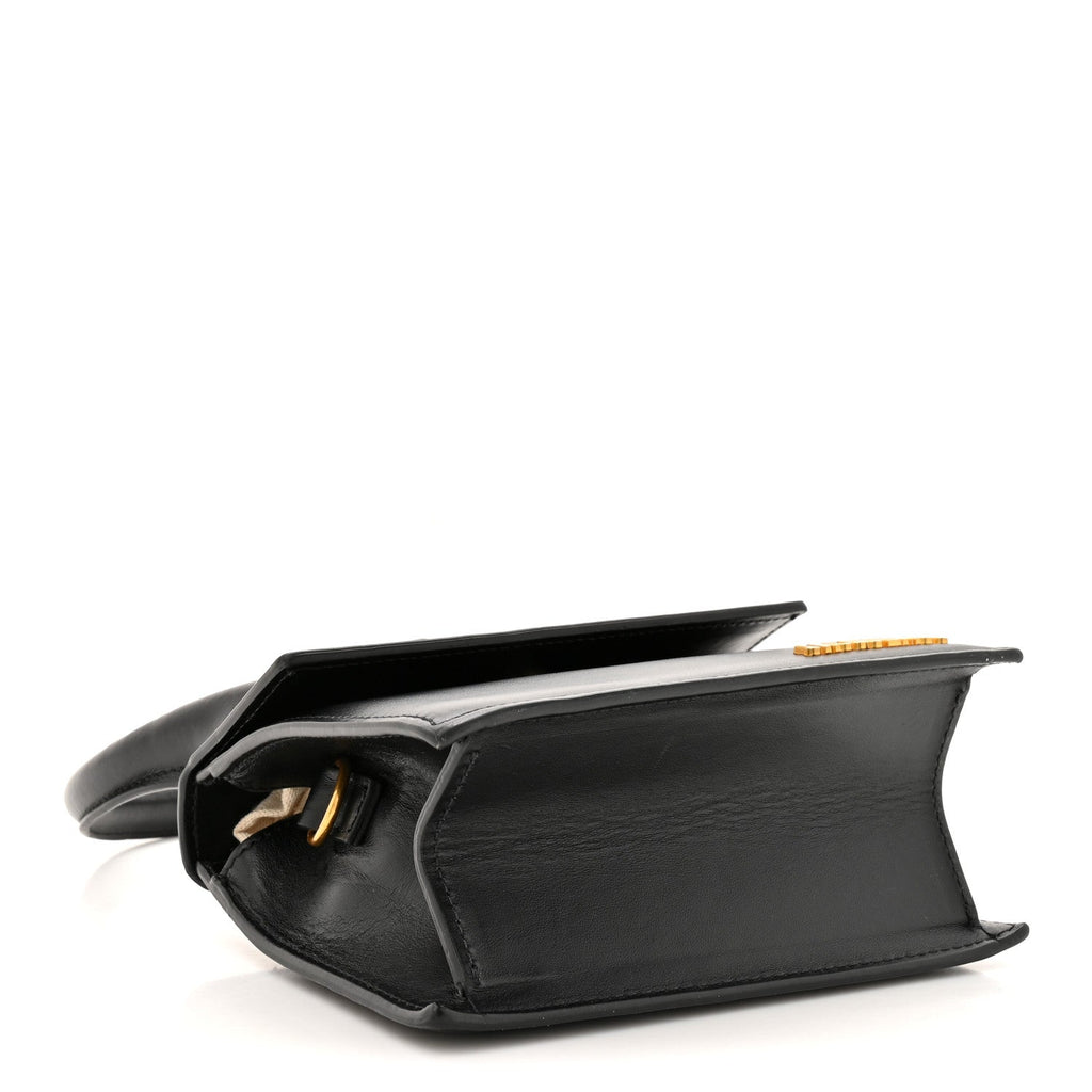 Smooth Calfskin Le Chiquito Moyen Black
