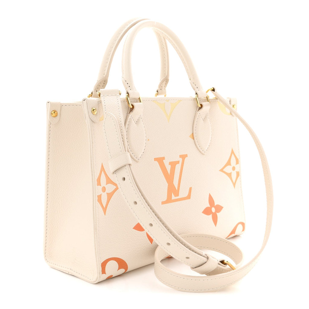 Empreinte Monogram Giant By The Pool Onthego PM Neutral Gradient