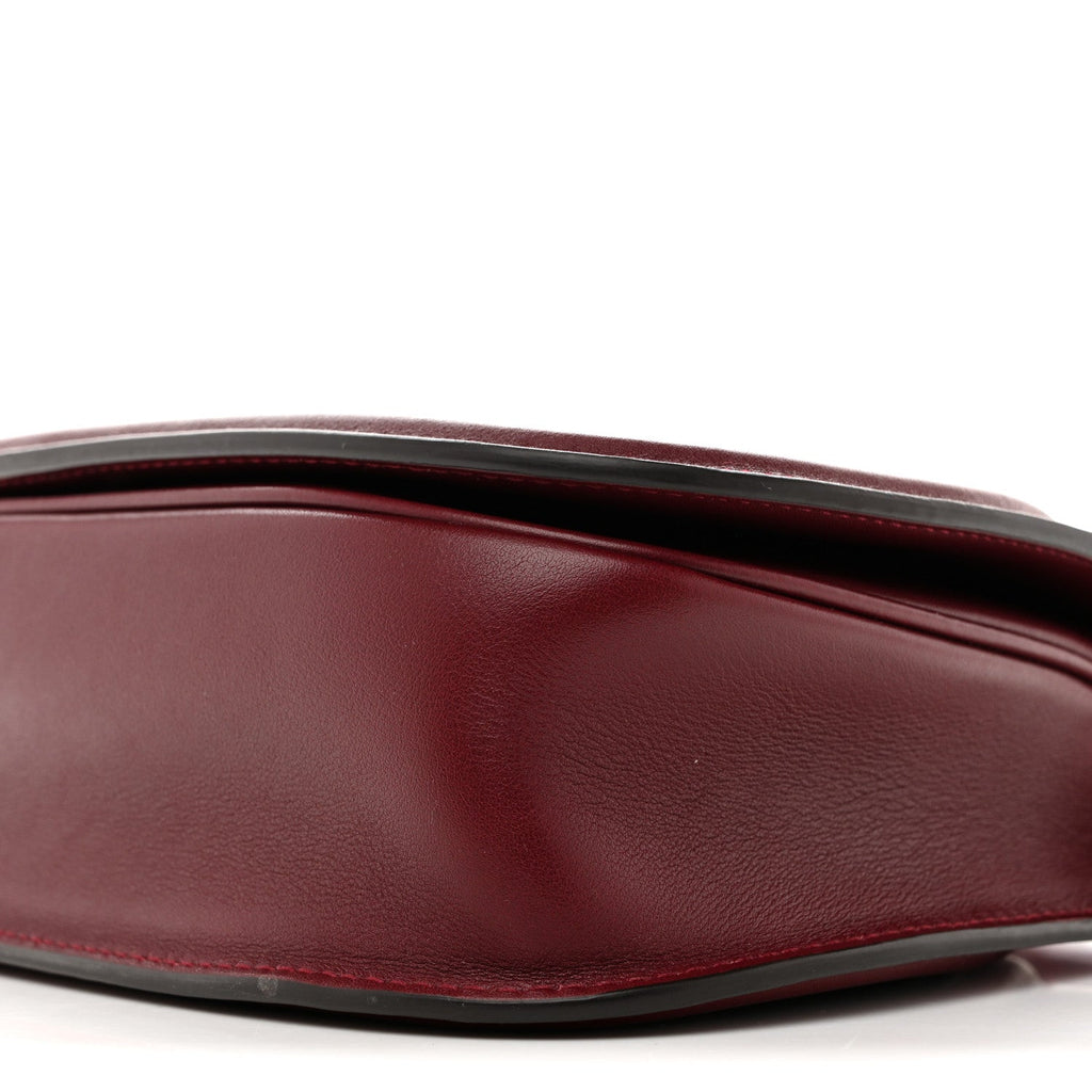 Roxy Calfskin Medium Blondie Top Handle Bag Rosso Ancora