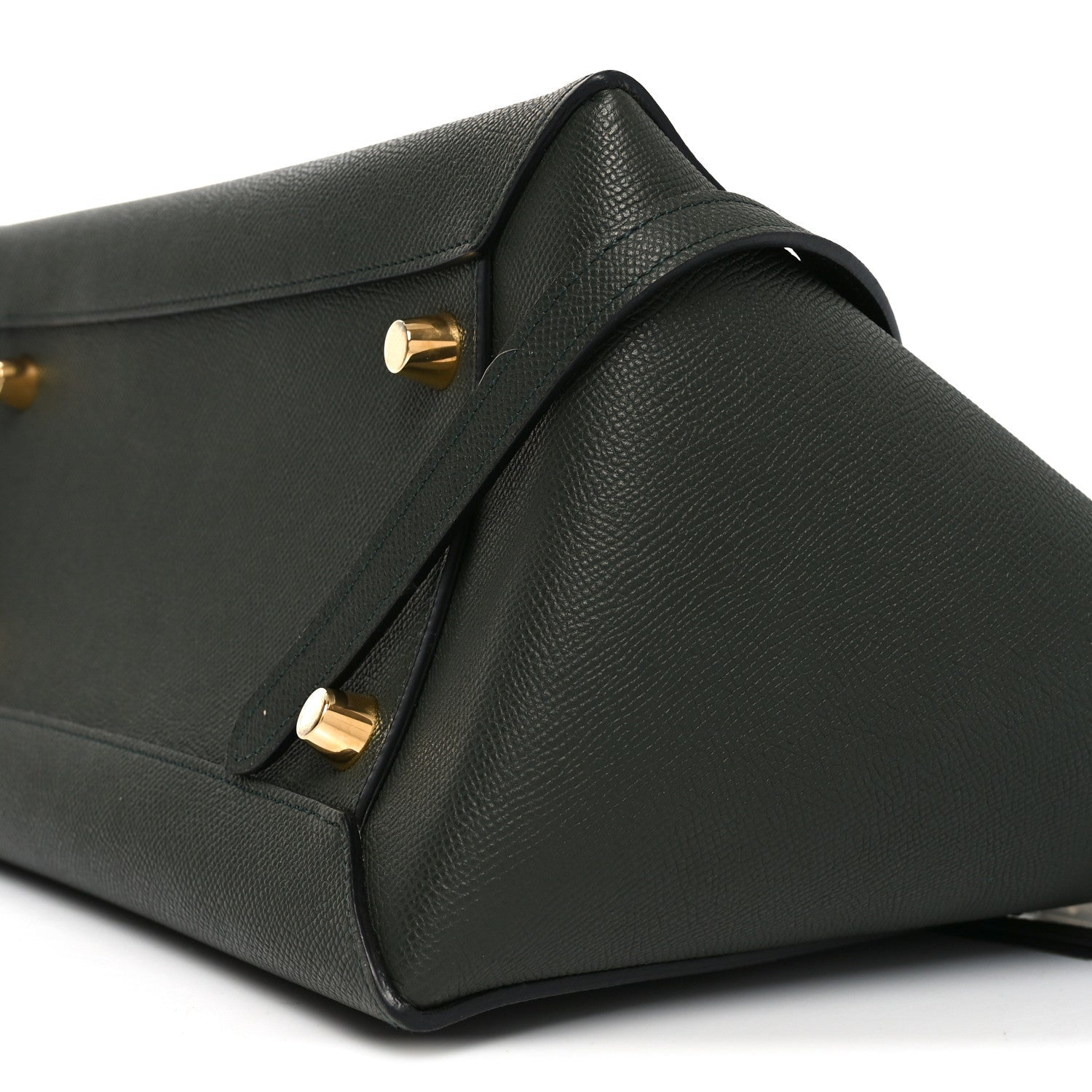 Grained Calfskin Mini Belt Bag Amazone