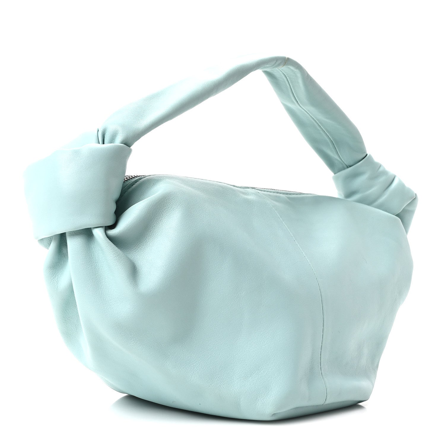 Calfskin Mini Double Knot Bag Spearmint