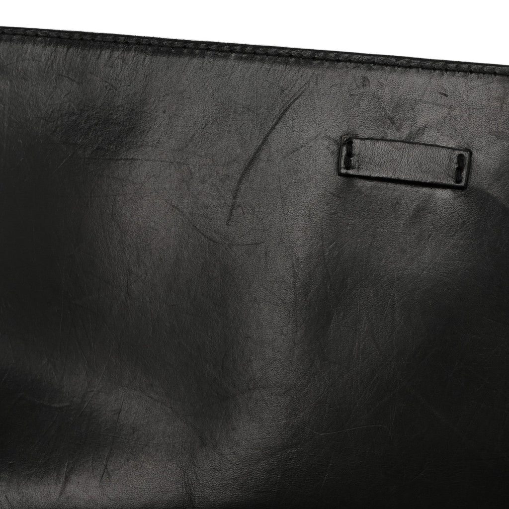 Calfskin Lady Bag Black Flamma