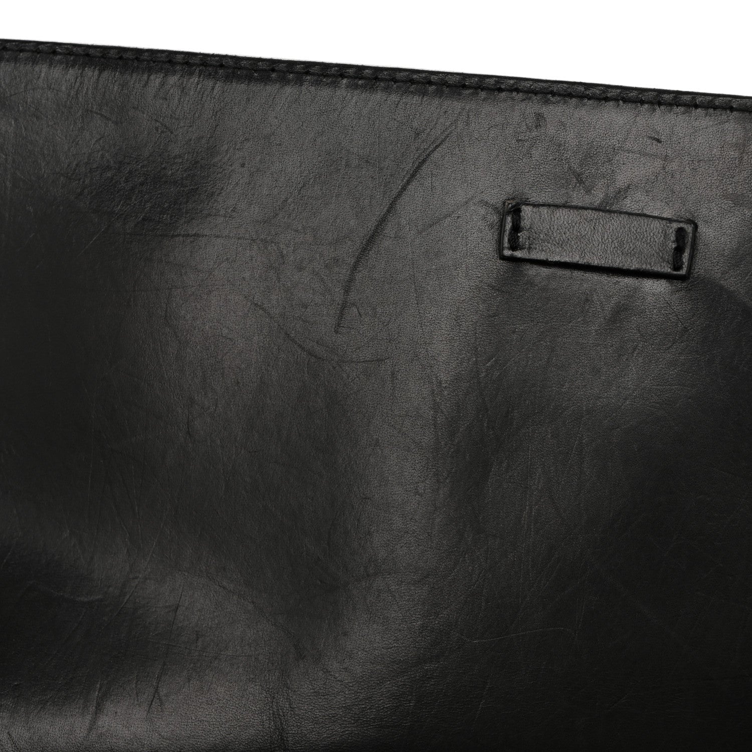 Calfskin Lady Bag Black Flamma