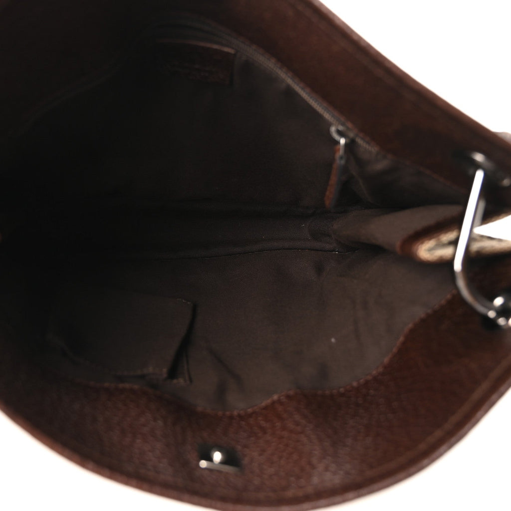 Monogram Eclipse Messenger Bag Dark Brown