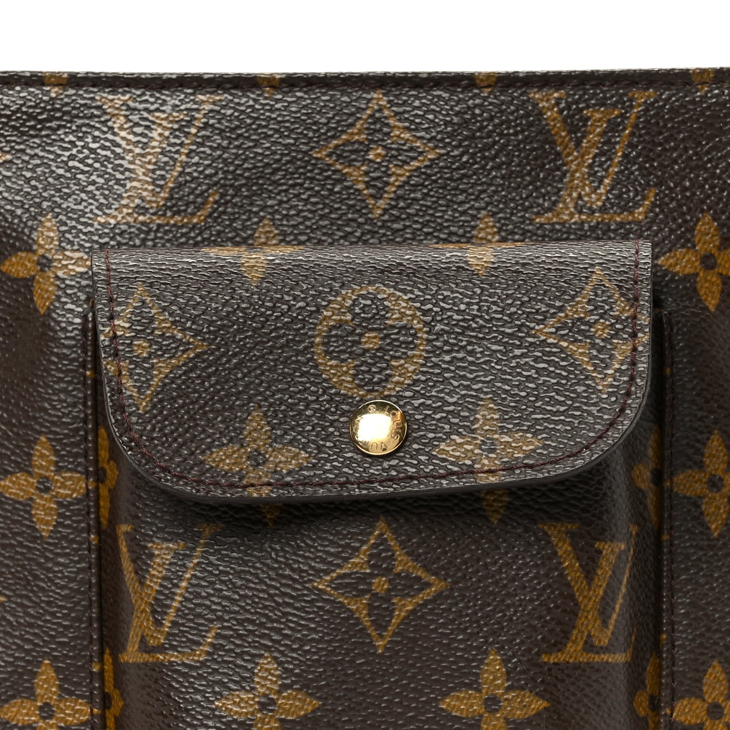 Monogram Partition Wristlet
