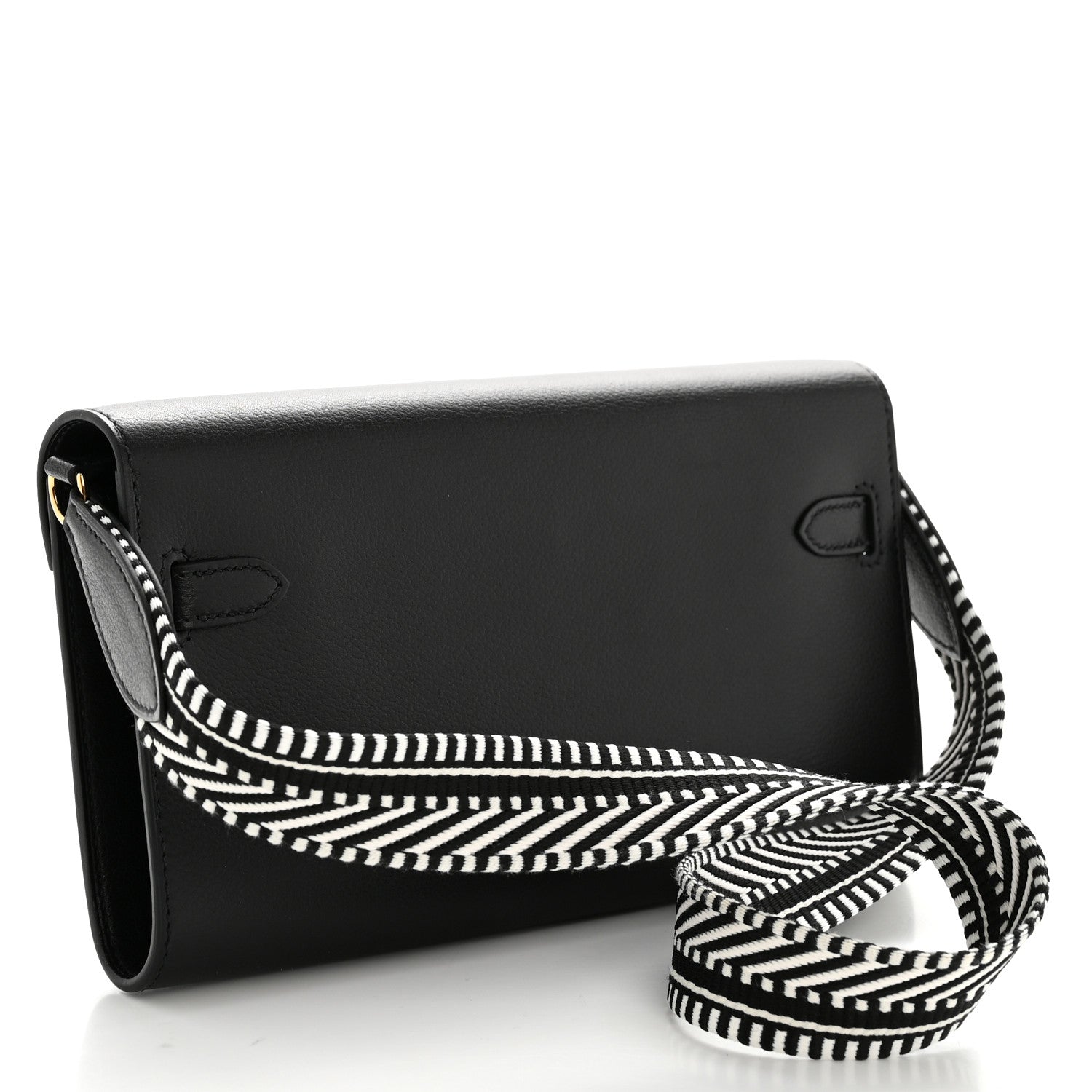 Evercolor Cavale Kelly Wallet To Go Black Ecru