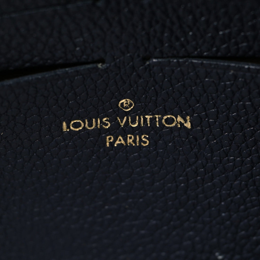 Empreinte Vavin Chain Wallet Marine Rouge
