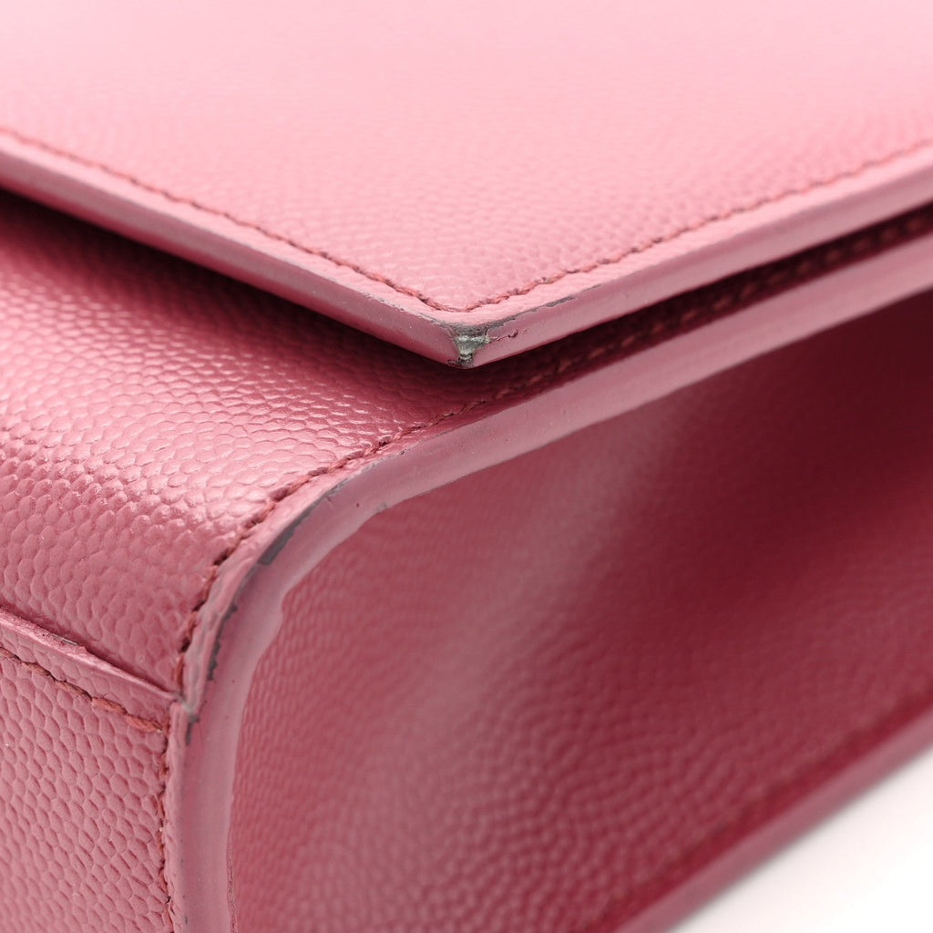 Grain De Poudre Small Classic Monogram Kate Satchel Mystic Rose