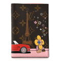 Monogram 2019 Christmas Animation Passport Cover Rouge