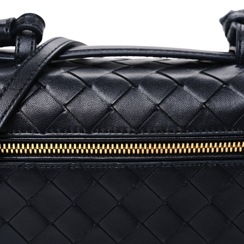 Calfskin Intrecciato Bang Bang Vanity Case Nocturnal