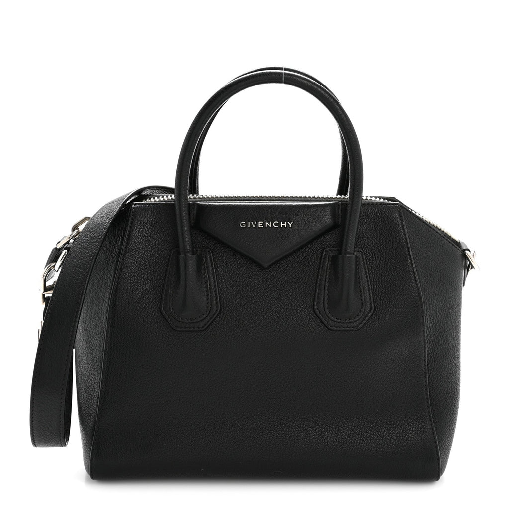 Sugar Goatskin Small Antigona Black