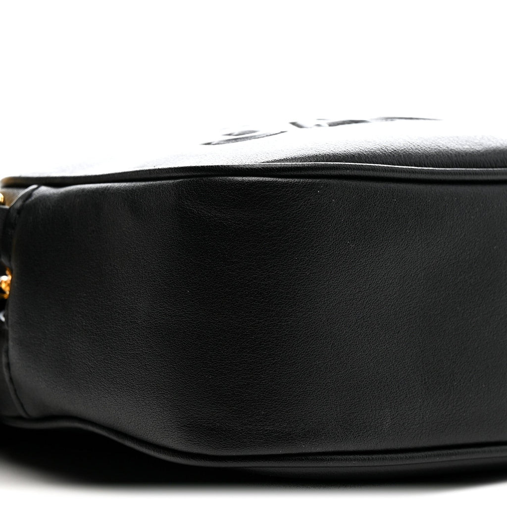 Calfskin The Flash Crossbody Black