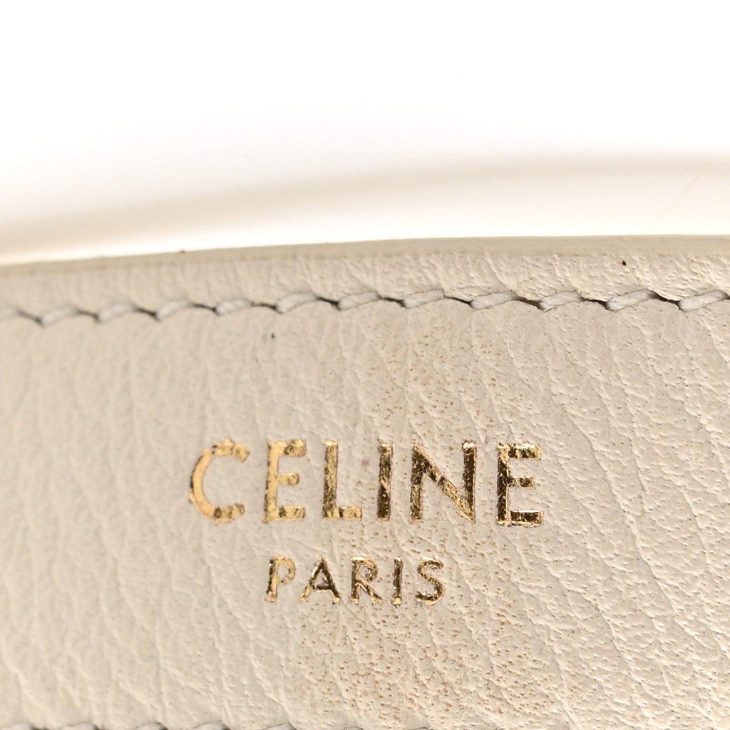 Supple Calfskin Cuir Triomphe Heloise Shoulder Bag White