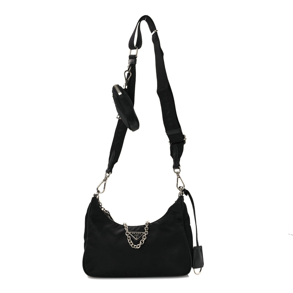 Nylon Re-Edition 2005 Shoulder Bag Black