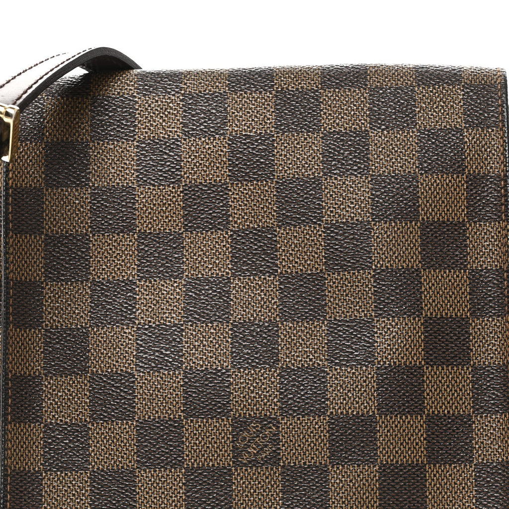 Damier Ebene Musette Salsa Long Strap