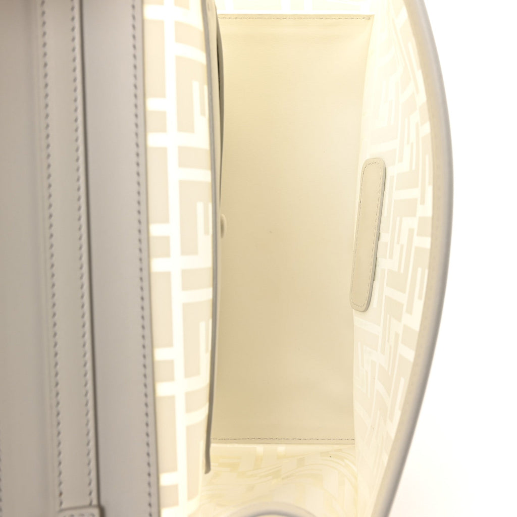 TPU FF Vitello Century F is Fendi Kan I Shoulder Bag White