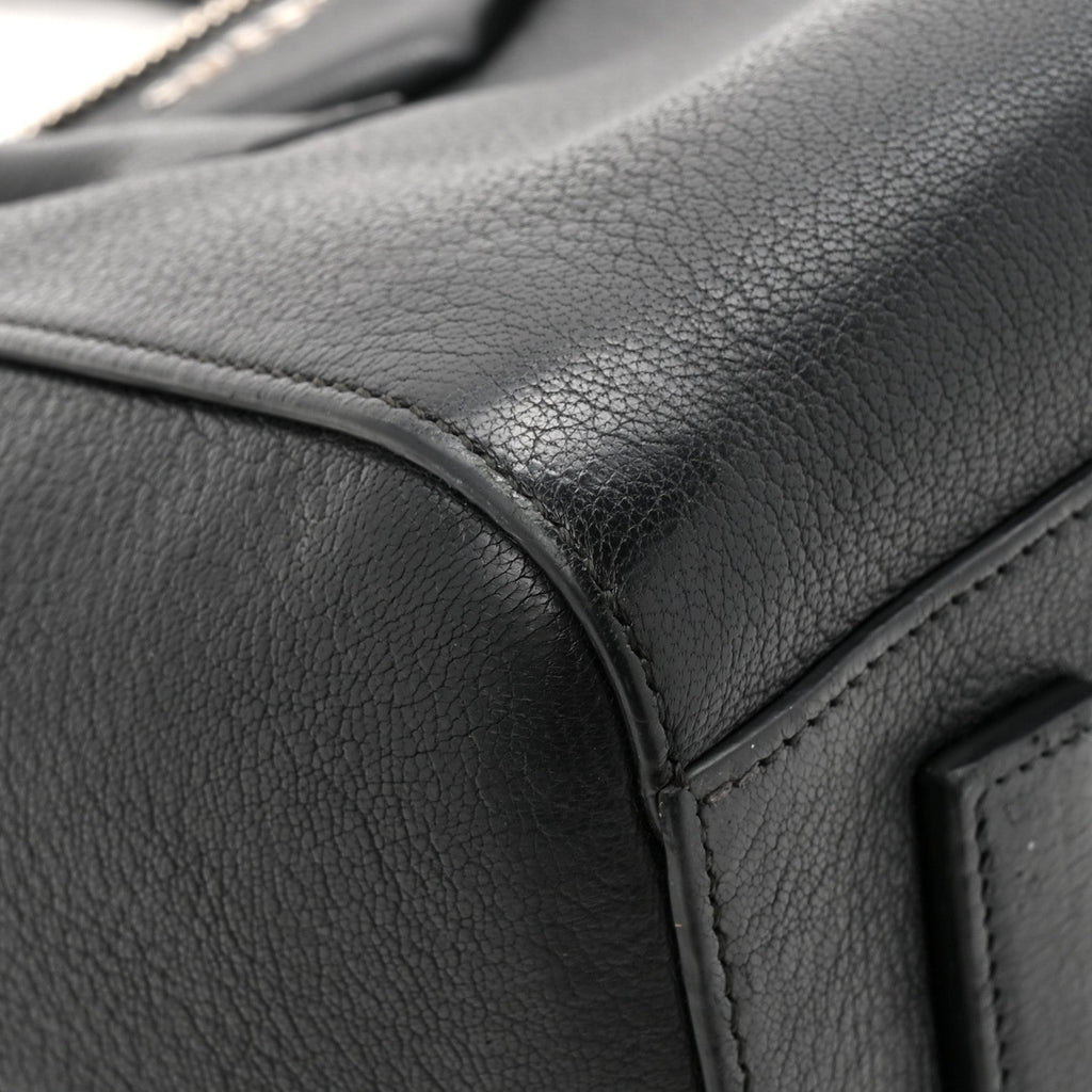 Sugar Goatskin Small Antigona Black