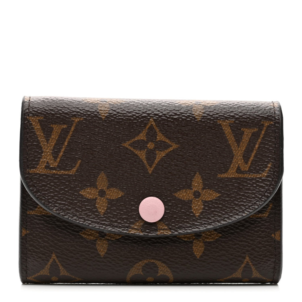 Monogram Rosalie Coin Purse Rose Ballerine