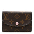 Monogram Rosalie Coin Purse Rose Ballerine