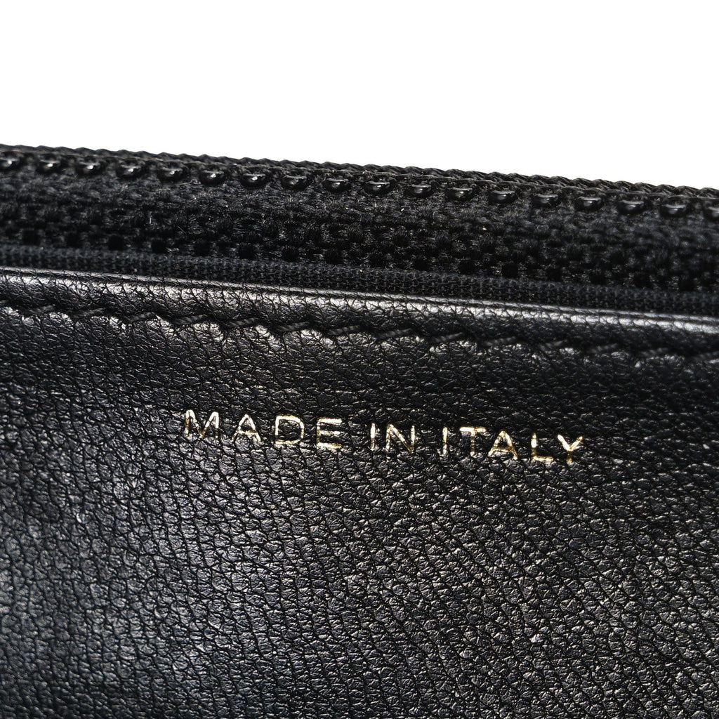 Lambskin Quilted Chanel 19 Wallet On Chain WOC Black