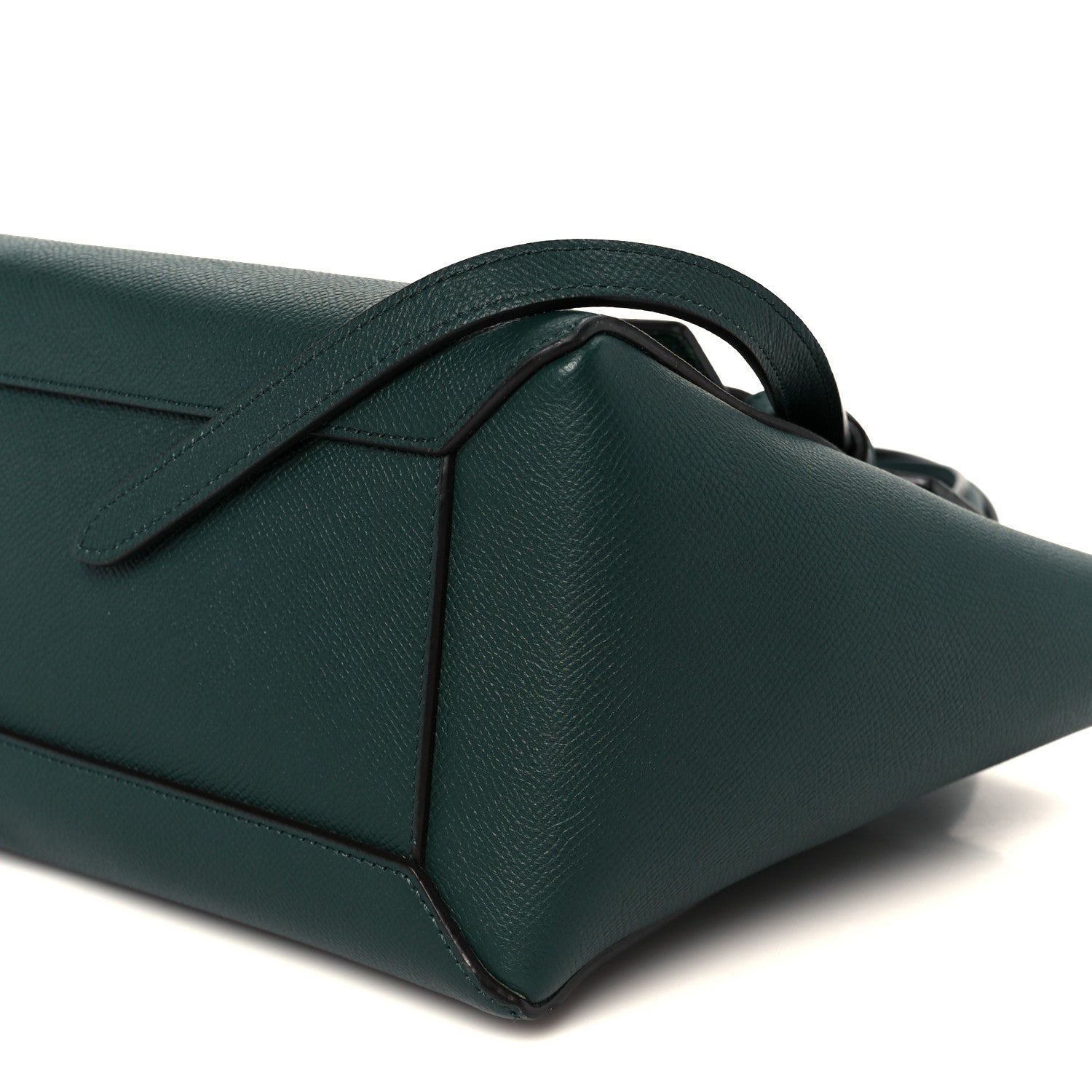 Grained Calfskin Micro Belt Bag Amazone