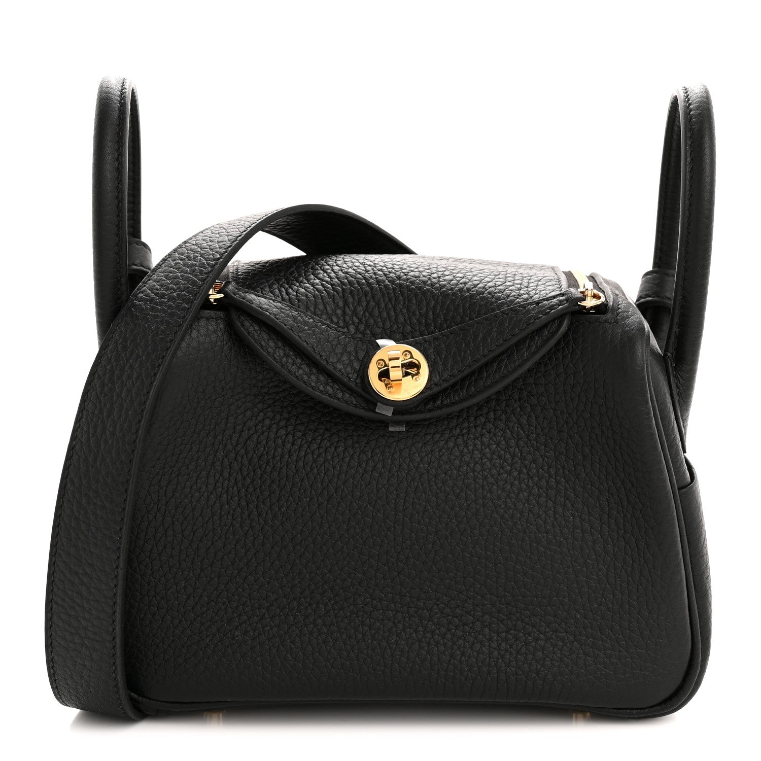 Taurillon Clemence Mini Lindy 20 Black