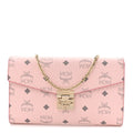 Visetos Medium Patricia Wallet On Chain Soft Pink