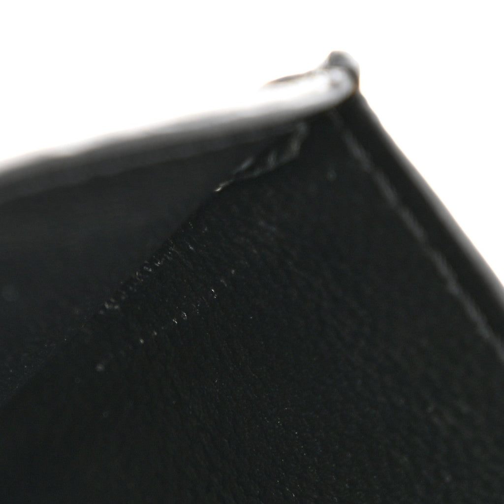 Calfskin 4G Embossed  Holder Black