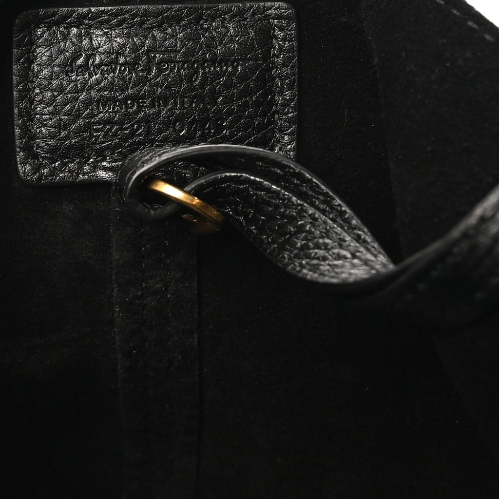 Calfskin Margot Hobo Black
