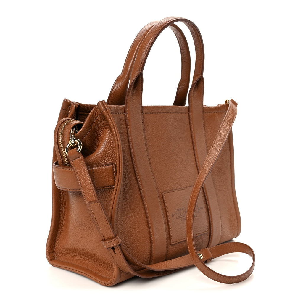 Grained Calfskin Medium The Tote Bag Argan Oil