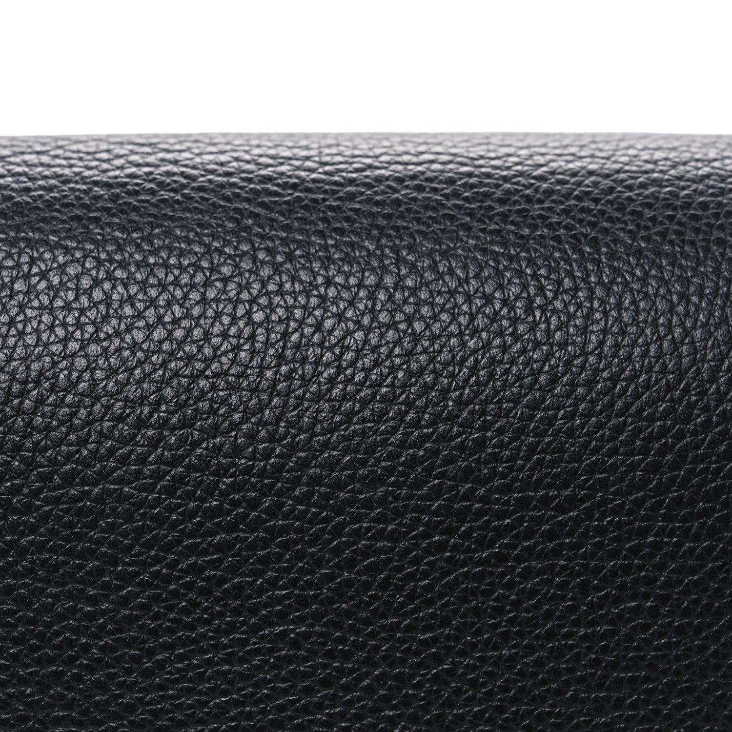 Grainy Calfskin Vintage Check Note Crossbody Bag Black
