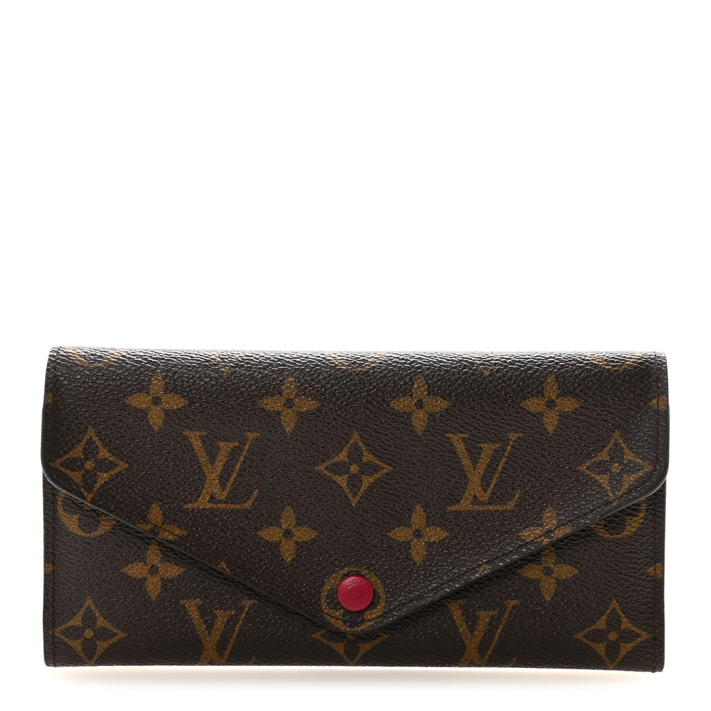 Monogram Josephine Wallet Fuchsia