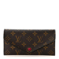 Monogram Josephine Wallet Fuchsia