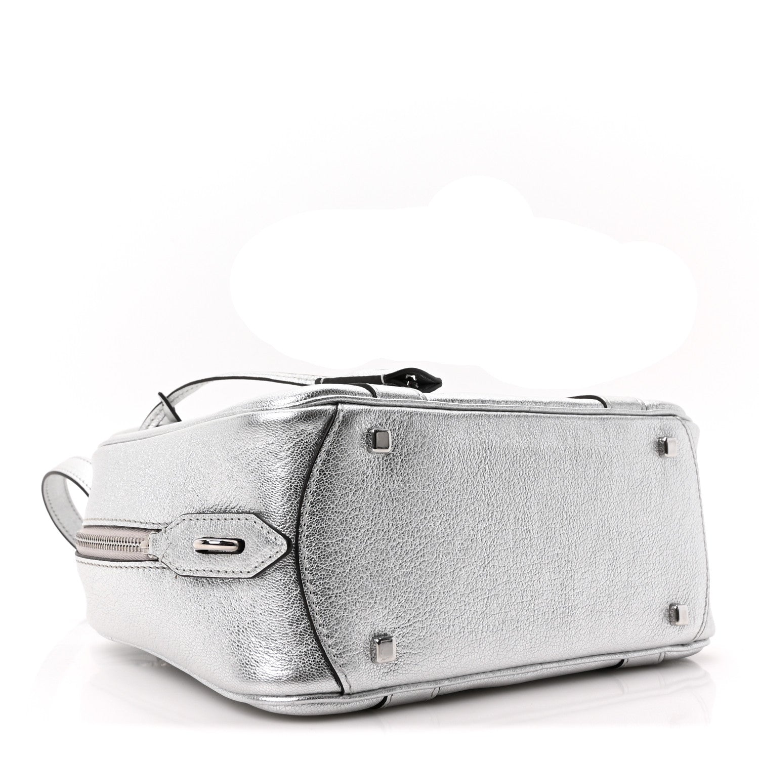 Metallic Chevre Mignon BB Silver