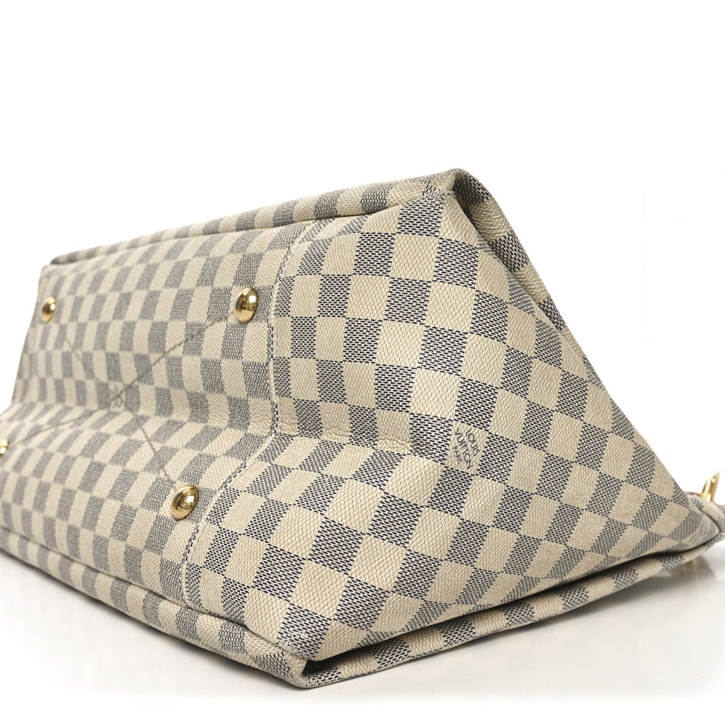 Damier Azur Artsy MM
