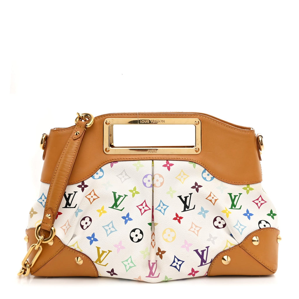 Monogram Multicolor Judy MM White