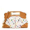 Monogram Multicolor Judy MM White