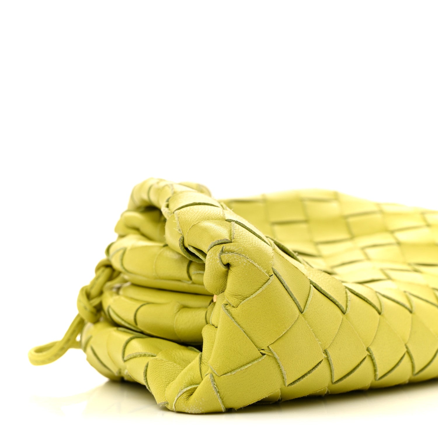 Nappa Intrecciato The Mini Pouch Kiwi
