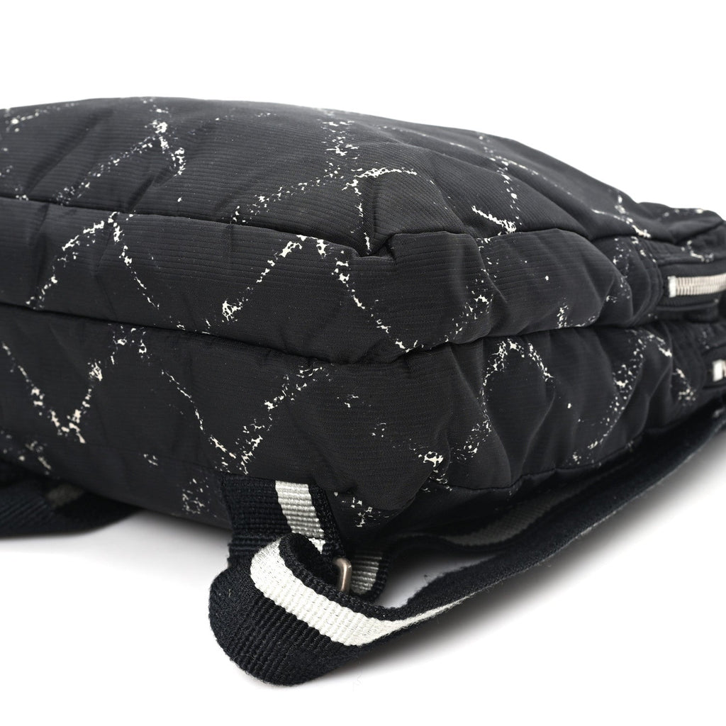 Nylon Travel Backpack Black