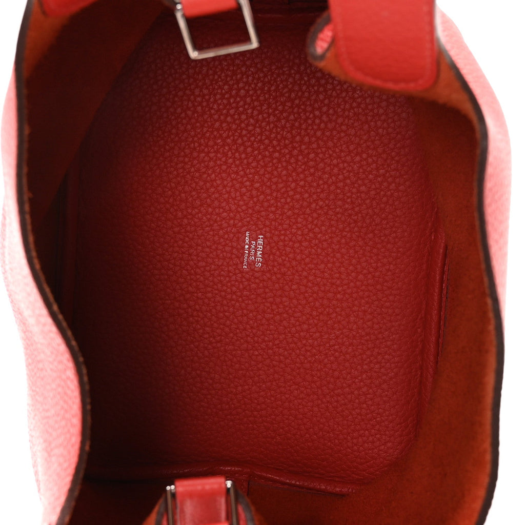 Taurillon Clemence Picotin Lock 22 MM Rose Jaipur