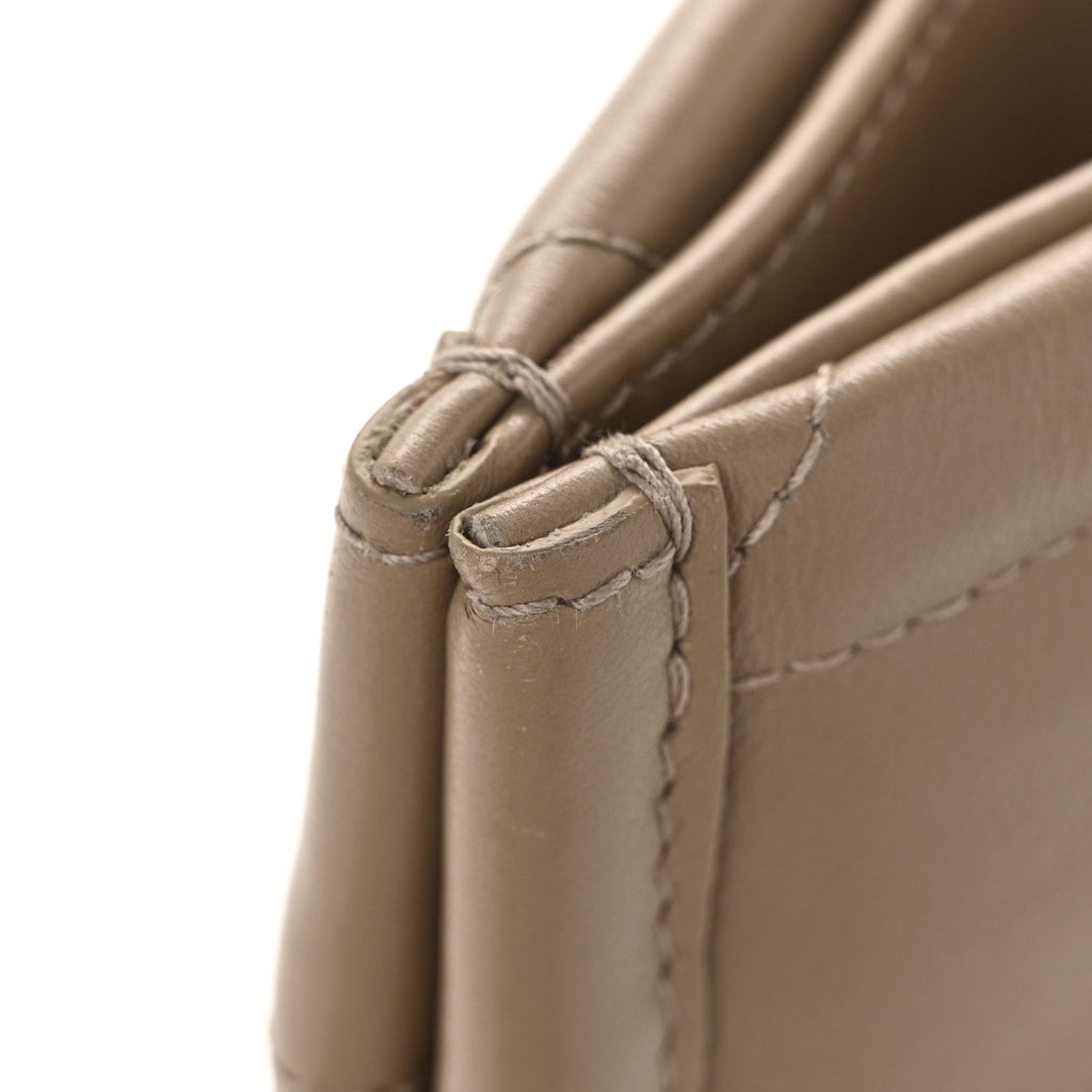 Calfskin Archicannage Medium Essential Tote Beige