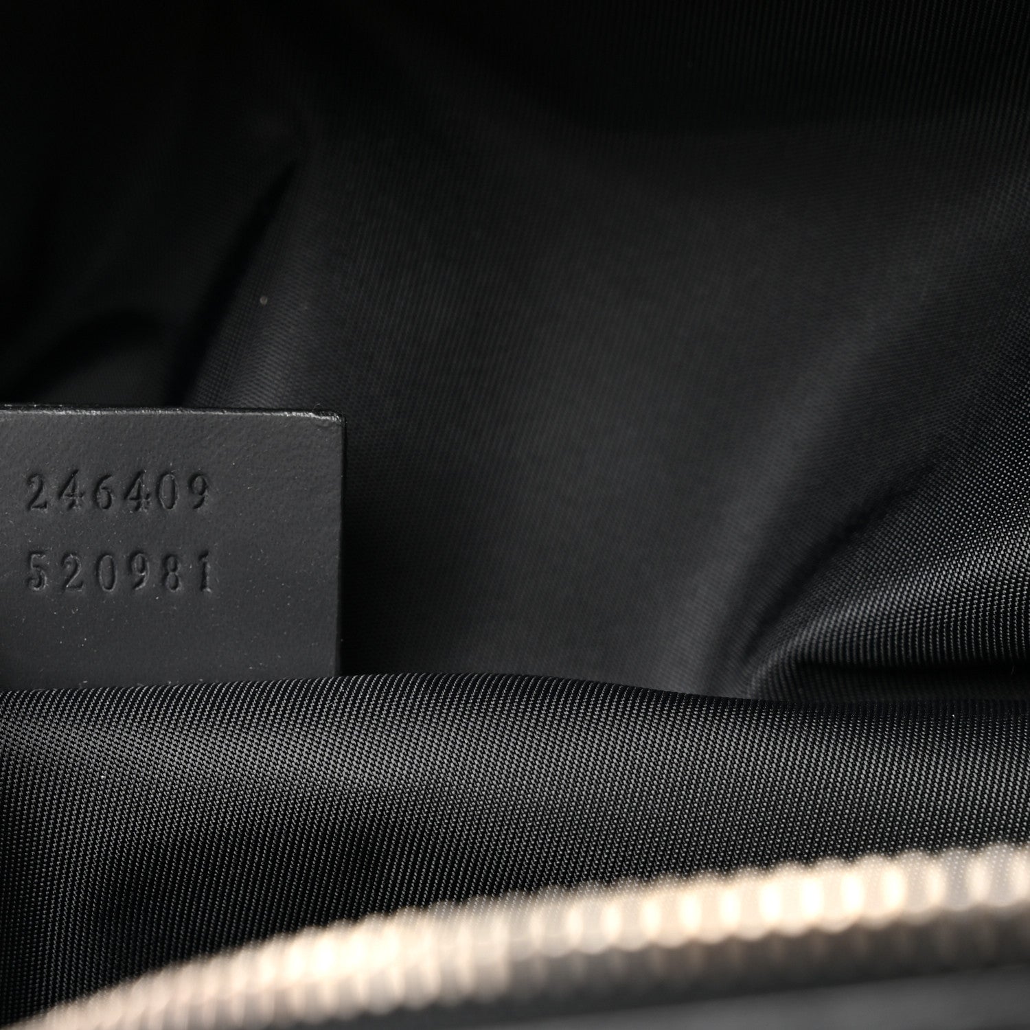 Guccissima Web Belt Bag Black