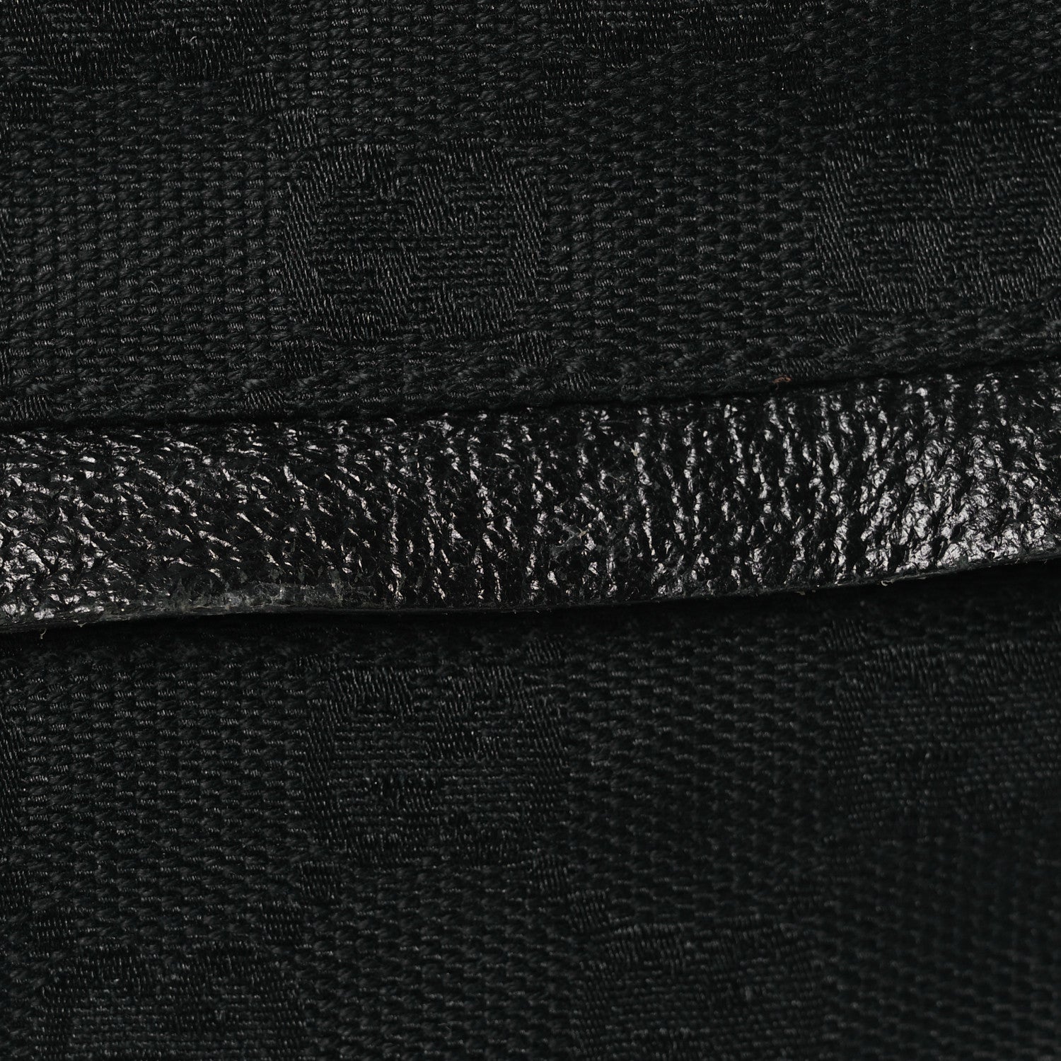 GG Monogram Double Pocket Belt Bag Black