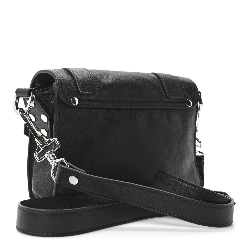 Lambskin PS1 Mini Crossbody Bag Black