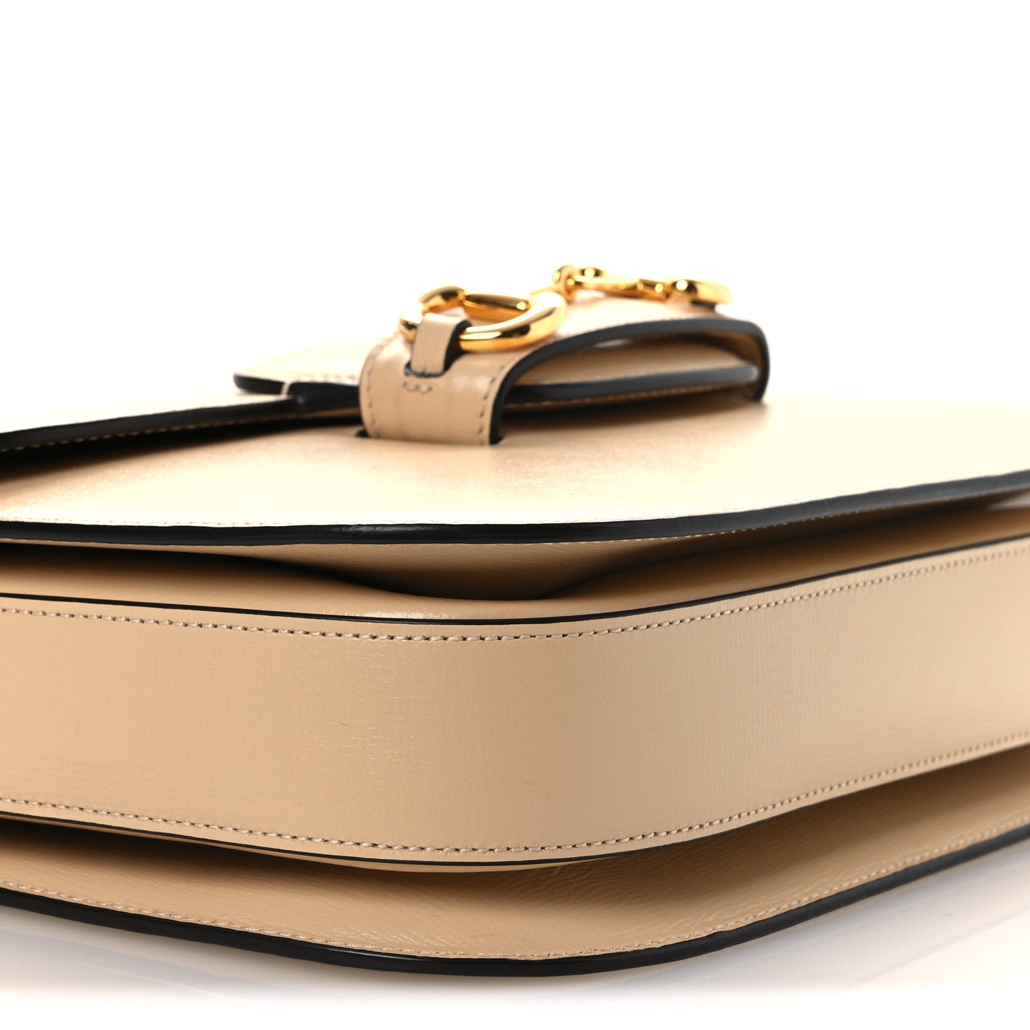 Azalea Calfskin Horsebit 1955 Shoulder Bag Bubble Tea