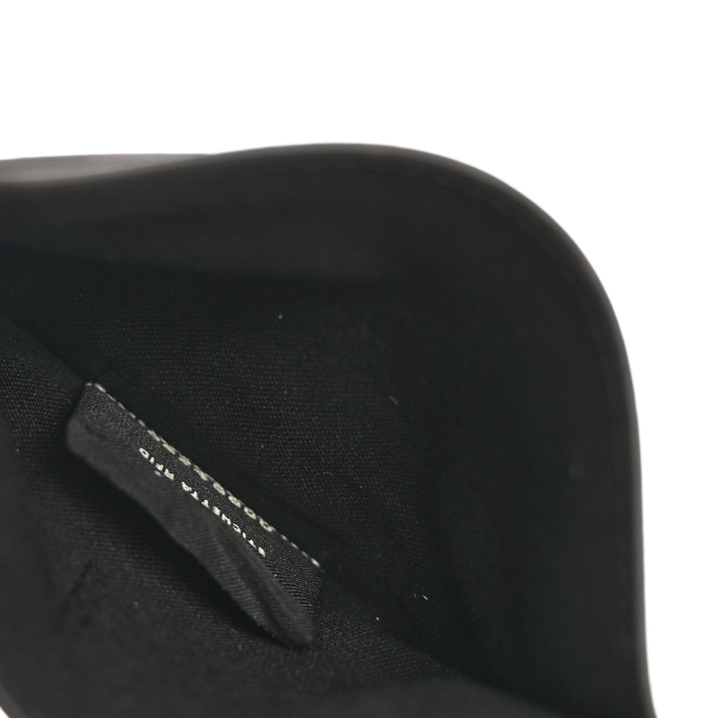 Glazed Fabric Vitello Liberty FF 1974 Diagonal  Holder Tobacco Moro Sand Black